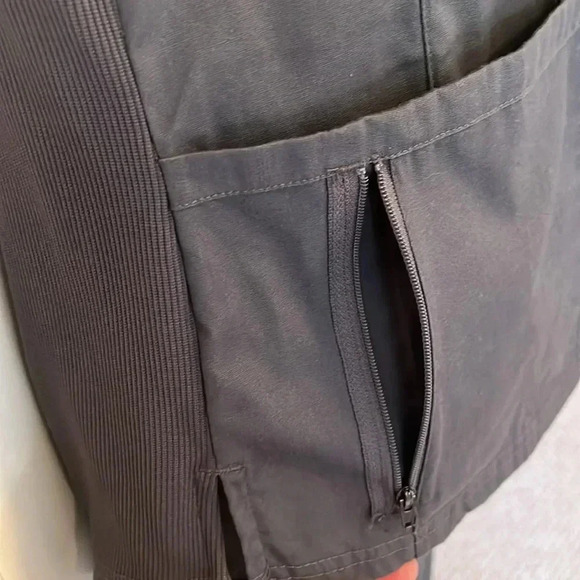 Dickies Scrub Work Set 2 Piece Women’s Small Gray Stretch Band Pants Pockets - Picture 4 of 17